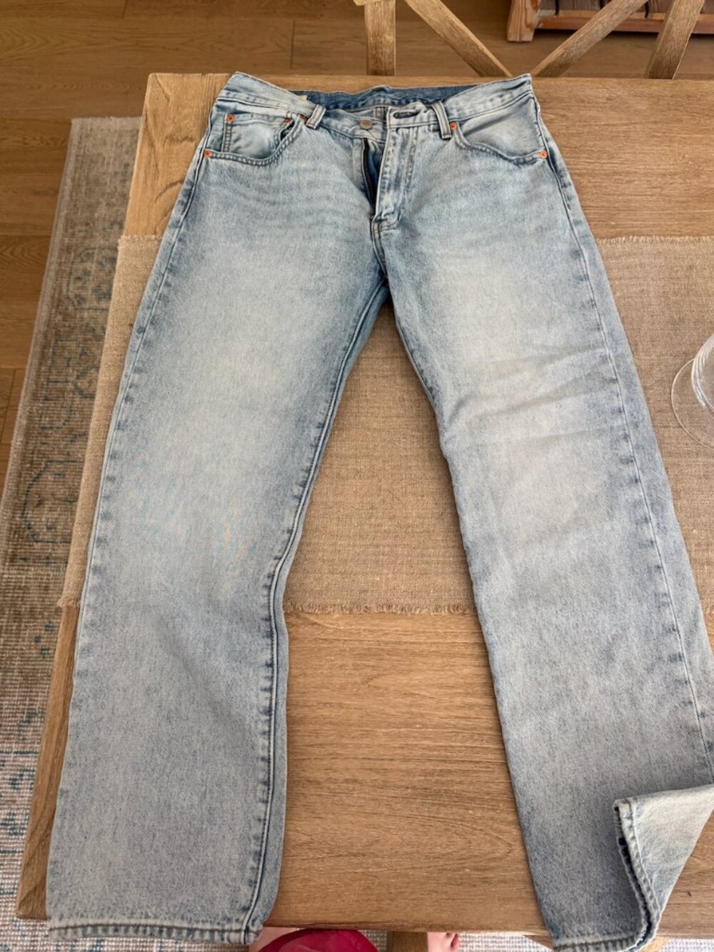 Men's Levi's Light Blue Jeans L30 x W3
